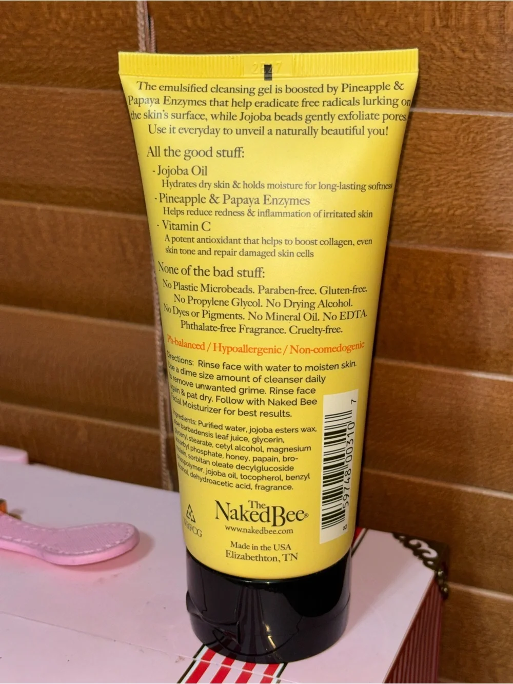 The Naked Bee Orange Blossom Honey Cleanser